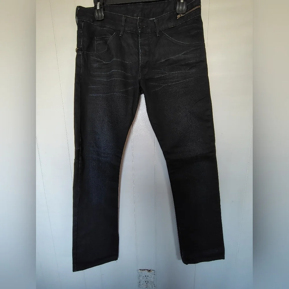 H & M Men's Dark Blue Jeans Size 34